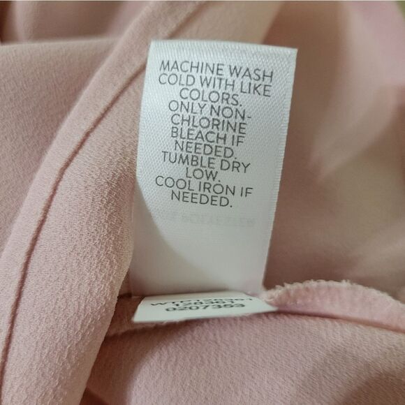 J. Jill Rosewater Pink Button-Down Long Sleeve Blouse - Picture 12 of 14